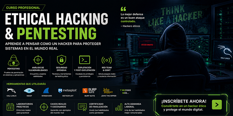 Ethical Hacking &amp; Pentesting