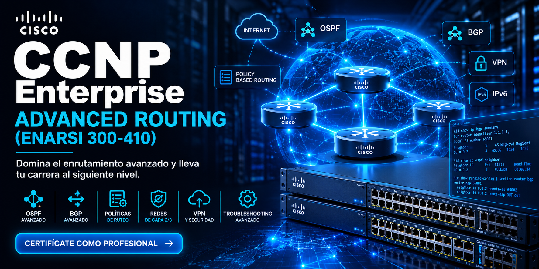CCNP Enterprise: Advanced Routing (ENARSI 300-410)